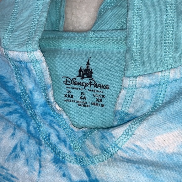 Disney Parks Resorts Pullover Hoodie Girls size XXS Minnie Mickey Palm trees - Picture 4 of 12